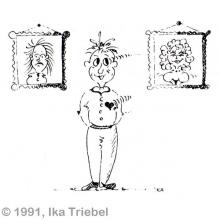 Die Richtung Ihrer Augen gibt die Richtung Ihres Interesses an