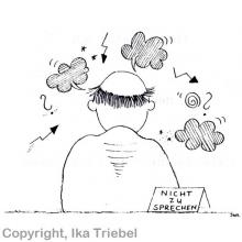 Heute werde ich andere nicht mit meinen Sorgen belasten