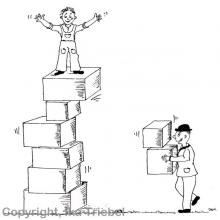 Mach andere größer - nicht kleiner