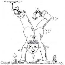 Laß andere ihr Handeln sei bst verantworten, sofern Du nicht ihr Vormund bist